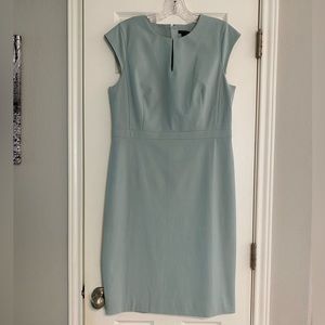 Stunning Aqua Sheath dress from Ann Taylor size 10
